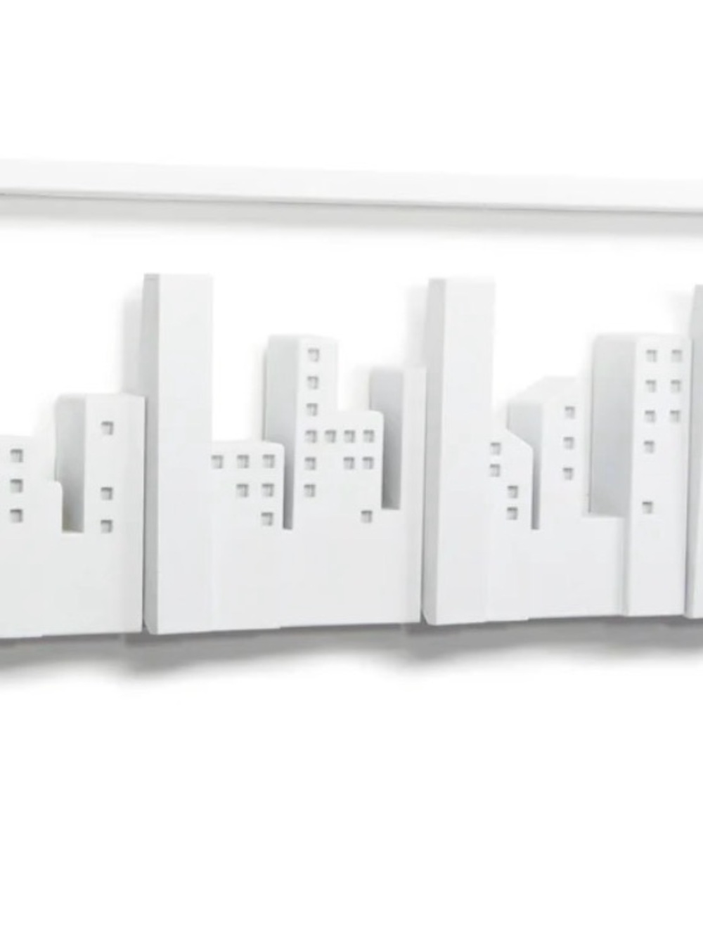 Umbra Skyline Multi Hook Black Wall Organizer